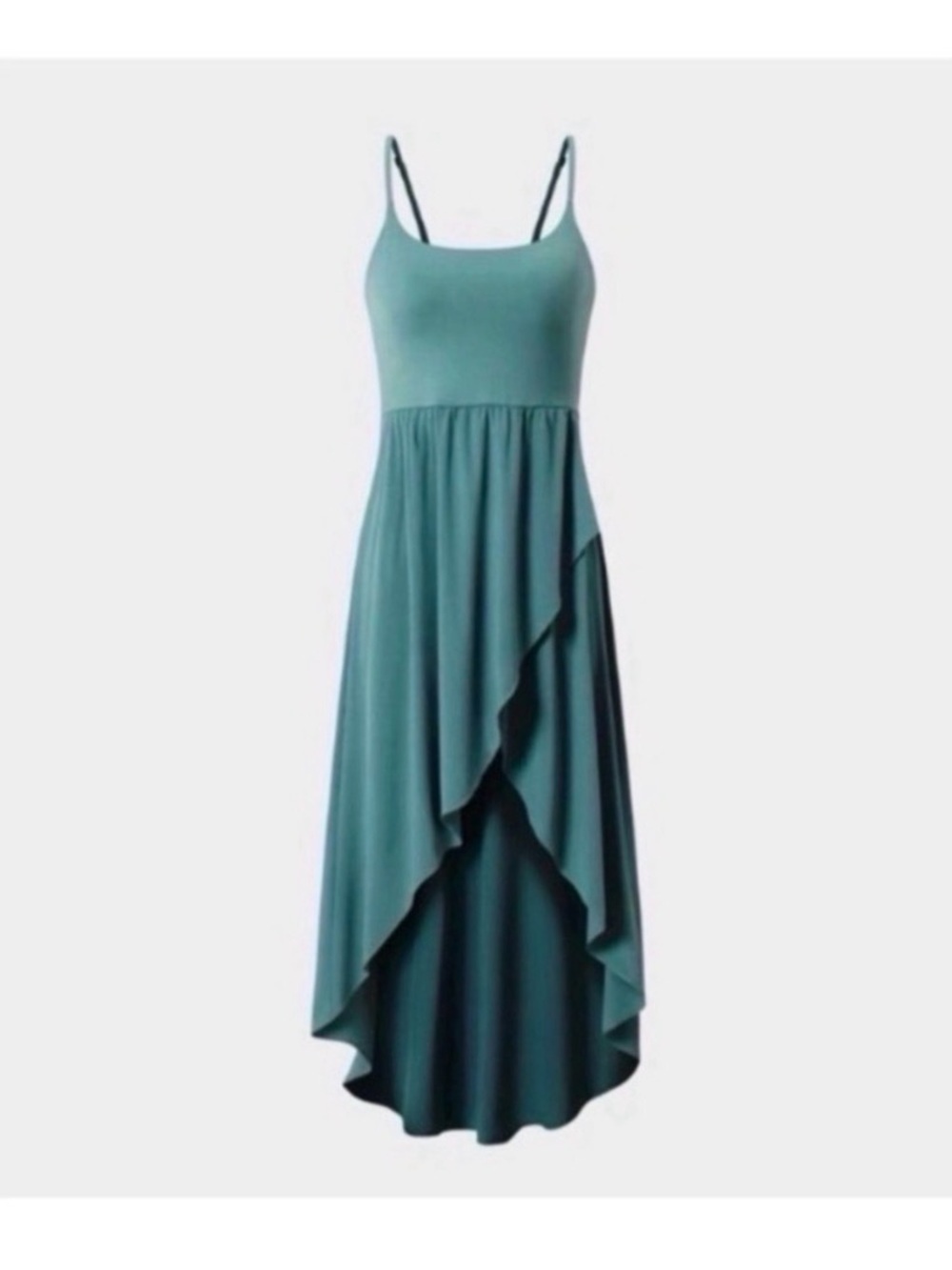 HALARA Teal High Low Athletic Dress - Picture 5 of 9